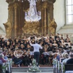 Koncert v Heřmanově Městci ke 100. výročí sboru SMETANA a první koncert jejich Hudebního léta v HM - společně s orchestrem a sborem Konzervatoře Pardubice.