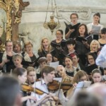 Koncert v Heřmanově Městci ke 100. výročí sboru SMETANA a první koncert jejich Hudebního léta v HM - společně s orchestrem a sborem Konzervatoře Pardubice.