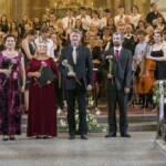 Koncert v Heřmanově Městci ke 100. výročí sboru SMETANA a první koncert jejich Hudebního léta v HM - společně s orchestrem a sborem Konzervatoře Pardubice. Děkovačka - sólisté Jana Lesná, Markéta Štefaniková, Aleš Nehněvajsa a Jan Jiráček.