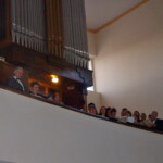 Druhá polovina koncertu - provedení Messe Solennelle na kůru kostela