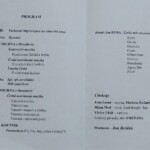 Program: Koncert v Jaroměři 6.1.2016