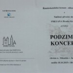 Program: Koncert v Jaroměři 18.10.2015
