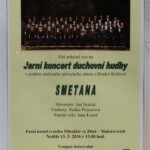Smetana v Malenovicích - plakát na koncert