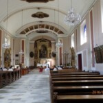 pohled do kostela sv. Mikuláše