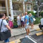 Před odjezdem z ubytování do Port Saint Lucie