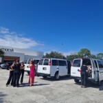 Příjezd do Port Saint Lucie_