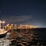 Cíl cesty - restaurace na pobřeží