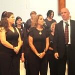 Z koncertu, úvod - rodina Šustů