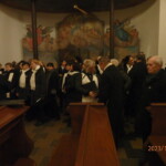 Před začátkem koncertu