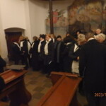 Před začátkem koncertu