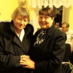 Fotografie paní starostky Z. Seidelové s předsedkyní sboru Smetana H. Juričkovou.